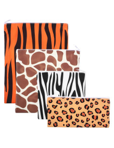 Bolsas de Sándwich Reutilizables Paterr 4 Pcs Multicolor