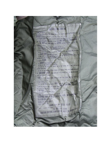 Saco de Dormir Militar Tennier Gilette -29C Verde OD