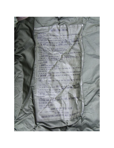 Saco de Dormir Militar Tennier Gilette -29C Verde OD