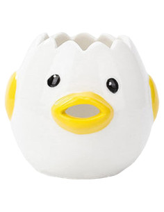 Separador de Huevos Cerámica Sretanj Amarillo 7.62cm Práctico