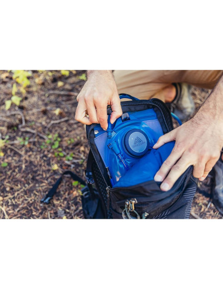 Mochila Unisex Gregory Salvo 8L H2O con Reservorio 3L Negra