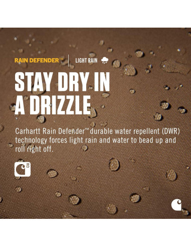 Mochila de Senderismo Carhartt 45L Nylon Repelente al Agua