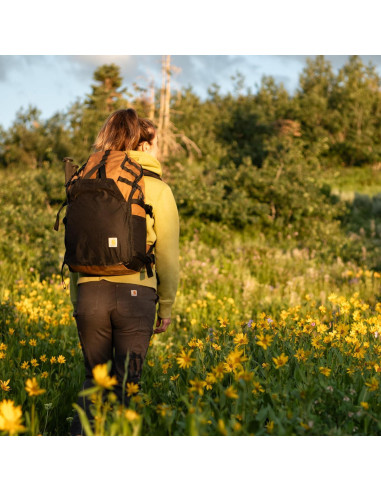 Mochila de Senderismo Carhartt 45L Nylon Repelente al Agua