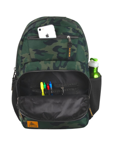 Mochila Kelty 28L Camo para Laptop 19" con Bolsillos