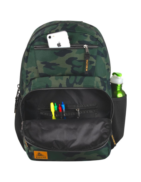 Mochila Kelty 28L Camo para Laptop 19" con Bolsillos
