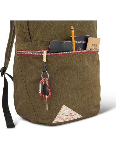 Mochila Kelty Linwood 21L - Oliva Quemada, Funda para Laptop