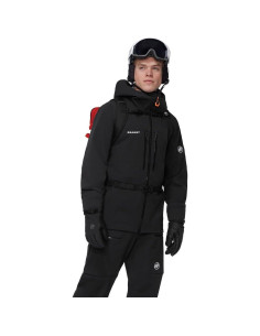 Mochila de Nieve Mammut Nirvana 22L Rojo-Negro 2