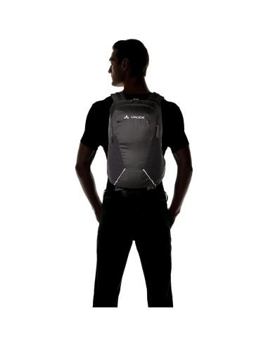 Mochila VAUDE Tremalzo 10 Unisex 14L Negra para Bicicleta