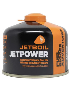 Jetboil JetPower Combustible 230g - Paquete de 2 Cartuchos