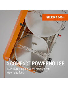 Estufa de Camping GSI Outdoors Selkirk 540+ 14,000 BTU Doble Quemador 2