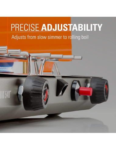 Estufa de Camping GSI Outdoors Selkirk 540+ 14,000 BTU Doble Quemador