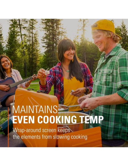 Estufa de Camping GSI Outdoors Selkirk 540+ 14,000 BTU Doble Quemador