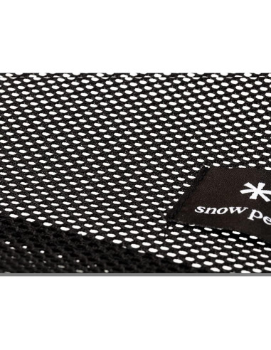 Banco Plegable de Malla Snow Peak - Asiento y Estante 80kg