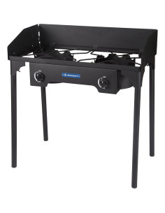 Pantalla contra Viento Stansport 217-55 para Estufa de 2 Quemadores 2