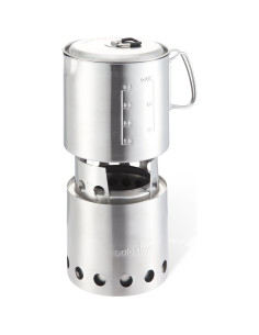 Estufa de Campamento Solo Stove Lite + Olla 900 ml - Acero Inoxidable 2