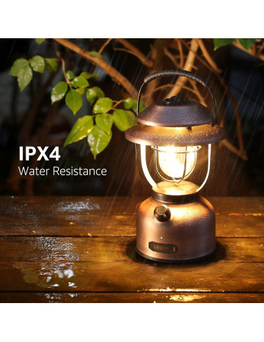 Linterna de Camping LED Lepro Retro 2500K 5000K Recargable