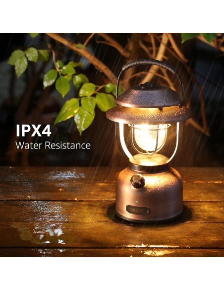 Linterna de Camping LED Lepro Retro 2500K 5000K Recargable