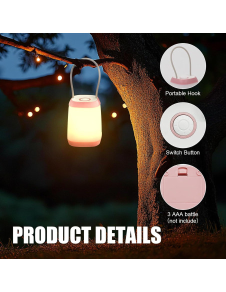 Linterna LED Portátil EXTRASTAR HG-CL137A, Resistente al Agua IPX4