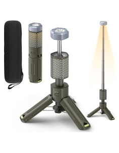 Lámpara de Camping MORIKO Telescópica 10,500mAh IP67 Verde