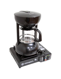 Cafetera Percoladora de Estufa Stansport 10 Tazas Manual