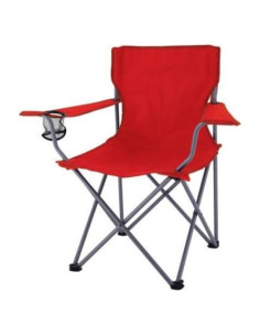 Silla Plegable Ozark Trail Roja para Camping y Jardín
