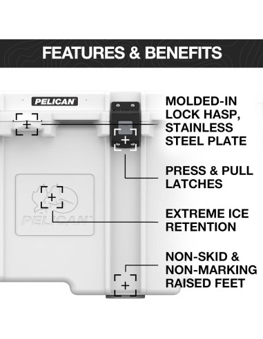 Enfriador Pelican 30QT Sage 11.89 kg con Aislamiento Extremo
