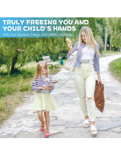 Arnés de Cintura JXM para Niños con Bloqueo - Azul 2