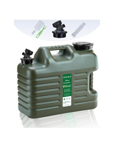 Jarra de Agua 5 Galones UPWOIGH Verde Militar Sin Fugas
