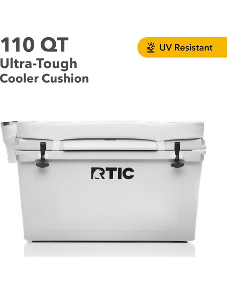 Cojín de Asiento RTIC Ultra Resistente para Enfriador 110 QT