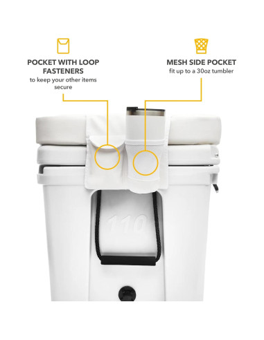 Cojín de Asiento RTIC Ultra Resistente para Enfriador 110 QT