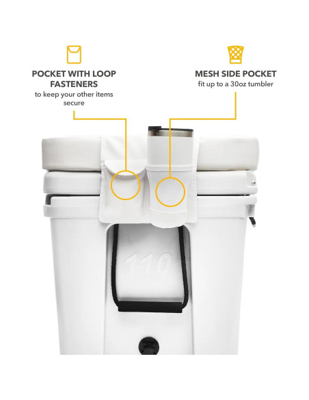 Cojín de Asiento RTIC Ultra Resistente para Enfriador 110 QT