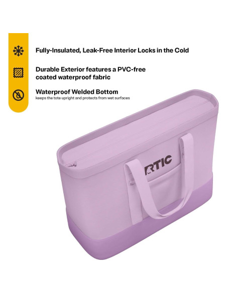 Bolsa Térmica Reutilizable RTIC Everyday 35L Lavanda