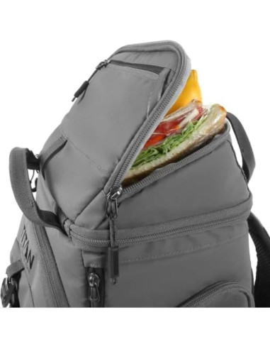 Cooler de Mochila Aislado Genérico 26 Latas Gris 8.58L