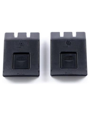 2 Pestillos de Repuesto Negros Pelican iM Storm Botón