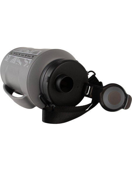 Botella de Agua Plegable Grizzly 1.89L | Mango Ergonómico | Gris