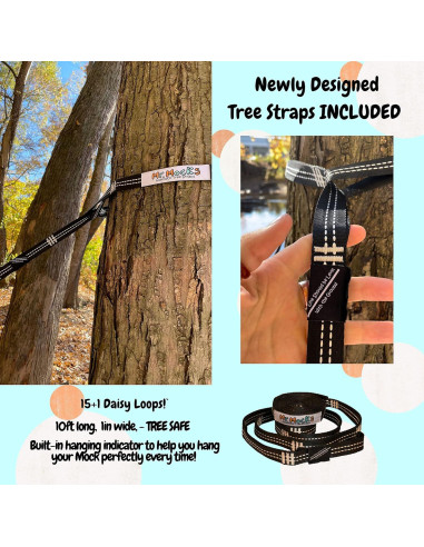 Hamaca Doble Mr. Mocks Wild Turkey 1.98x3.05m Resistente