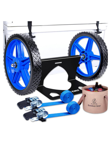 Kit de Ruedas para Enfriadores ZLSZTMI Ajustable 113.4 kg