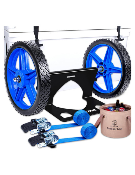 Kit de Ruedas para Enfriadores ZLSZTMI Ajustable 113.4 kg