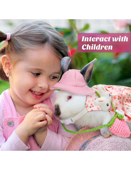 Disfraz de Conejo para Mascotas Weewooday - 10 Piezas