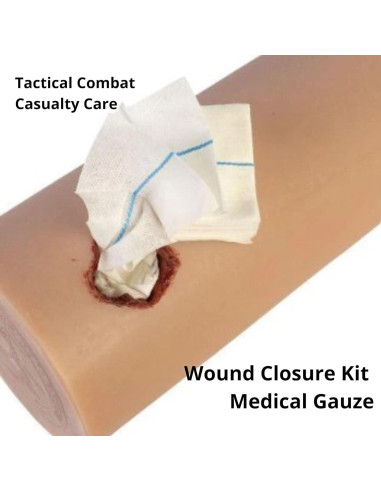 Gasa Hemostática Charter Tactical 7.62x3.81m para Control Sangrado