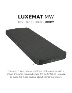 Colchón Autoinflable Exped LuxeMat Mediano 4" Espuma 2