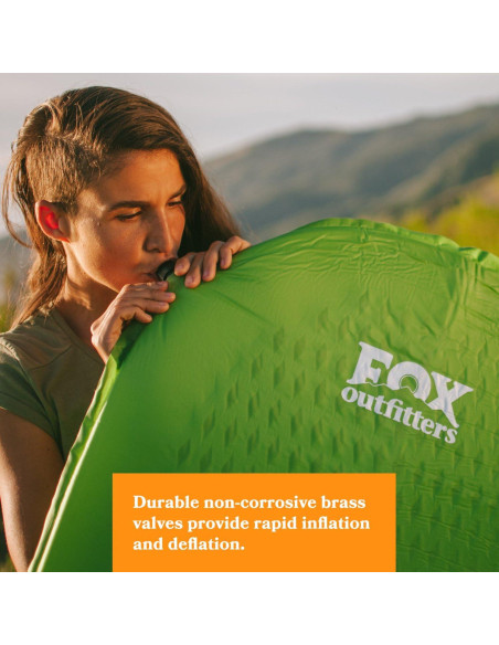 Almohadilla de Camping Autoinflable Fox Outfitters 0.75 kg