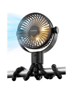 Ventilador de Coche Coohea KW42 Recargable 2000mAh 3 Velocidades