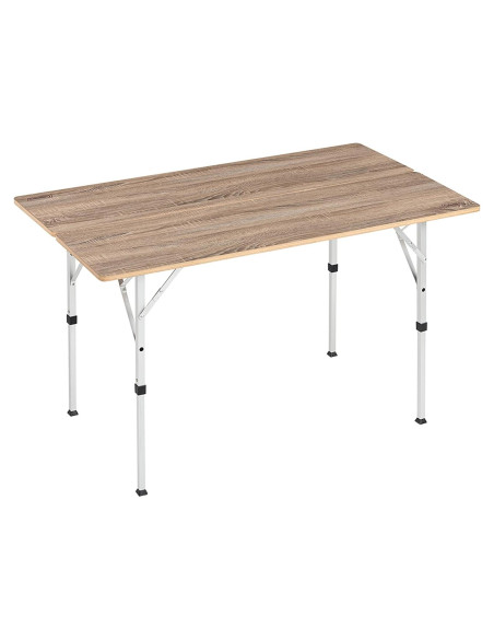 Mesa Plegable Coleman Living 120x70 cm Aluminio Madera Exterior