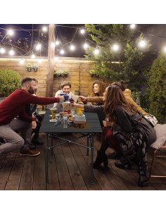 Mesa de Picnic Plegable Outvita 95 cm para Exterior 2