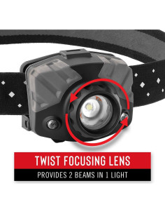 Linterna Frontal Recargable Coast FL78R 530 Lúmenes LED Tri-Color 2