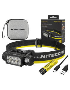 Linterna Frontal Nitecore HC65 UHE 2000 Lúmenes LED Metal