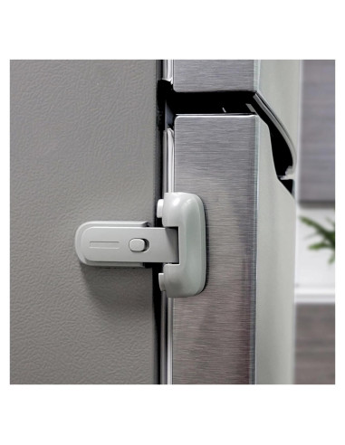 Cerradura de Nevera a Prueba de Niños HT - Gris, 1 Paquete