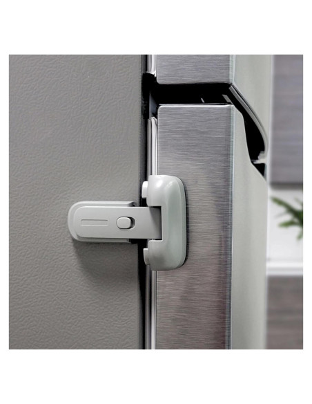 Cerradura de Nevera a Prueba de Niños HT - Gris, 1 Paquete