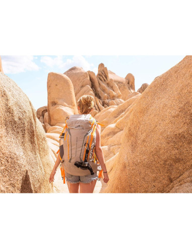 Mochila ALPS Mountaineering Baja 40L Gris/Albaricoque